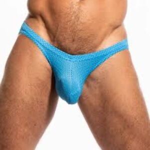 N2N Bodywear Z18N Maverick Sport Mesh Swim Bikini Size Small NWT